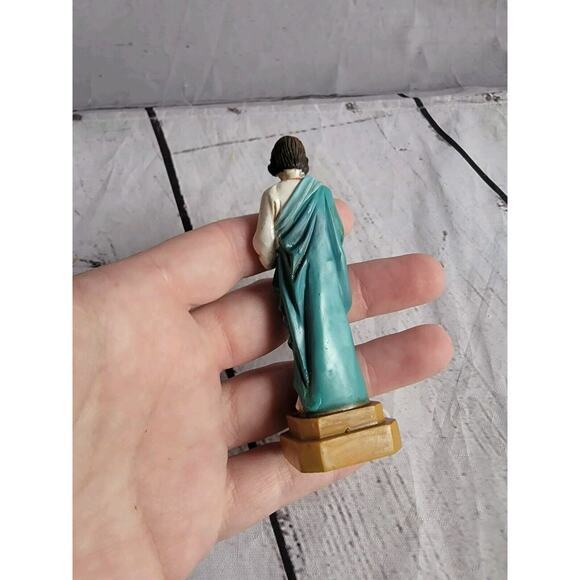 st jude vintage resin figure statue - Picture 5 of 7